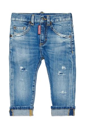 jeans in cotone denim DSQUARED KIDS | DQ01TCD0AFNDQ01